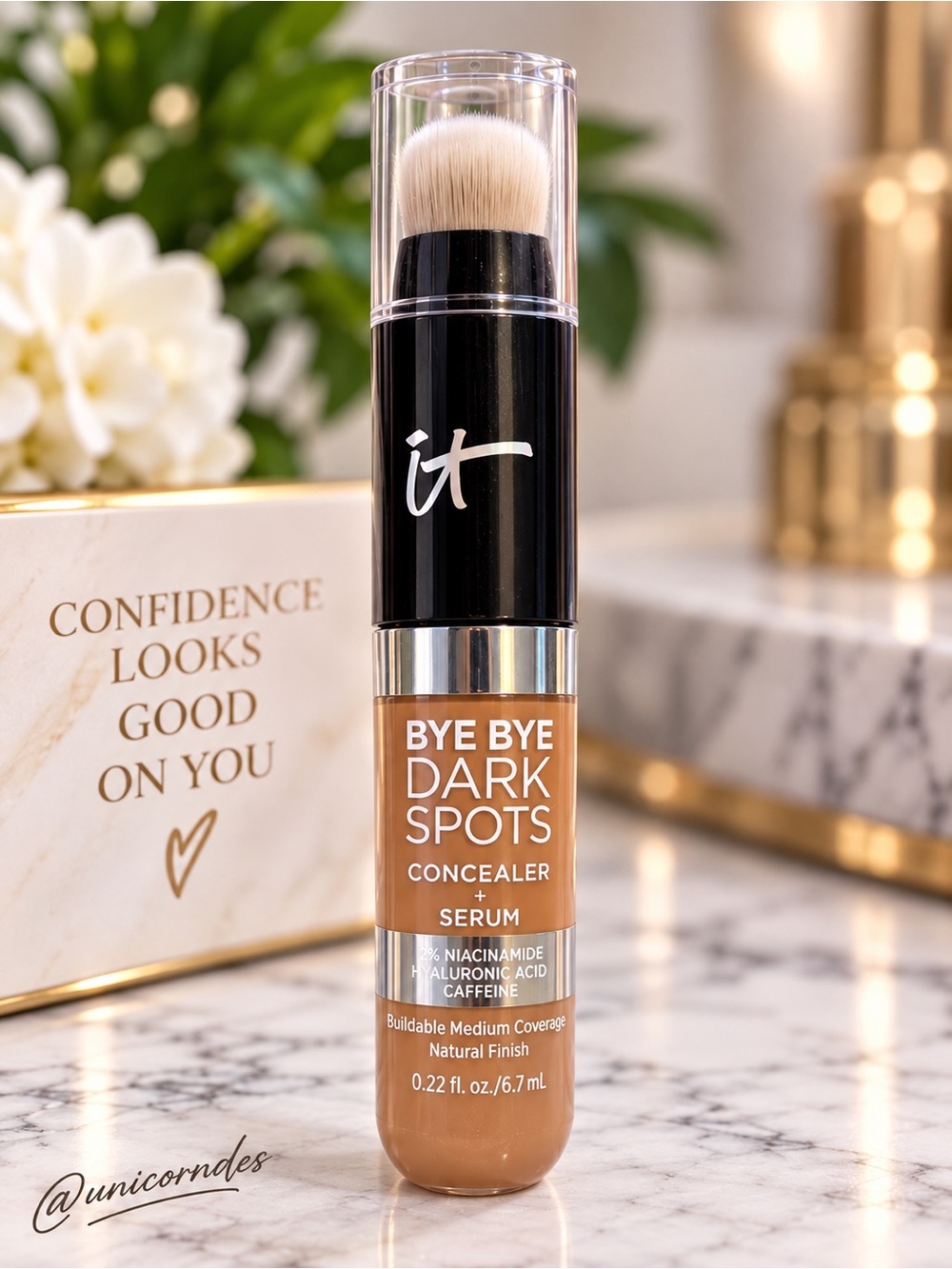 IT Cosmetics Bye Bye Dark Spots Concealer + Serum Tan Cool 40 Full Size